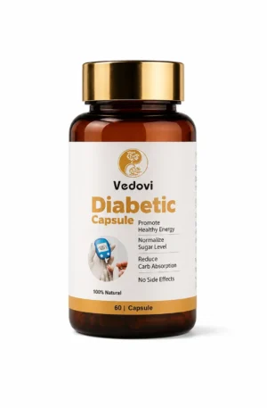 Product image 🌿 Vedovi Diabetic Capsule (60 Capsules) | Natural Support for Healthy Sugar Balance & Energy