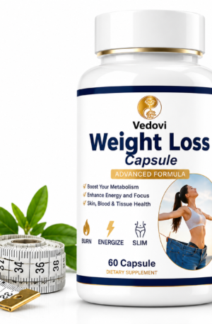 Vedovi Weight Loss Capsules (60 Capsules) Feel Active & Support Healthy Weight Goals Naturally
